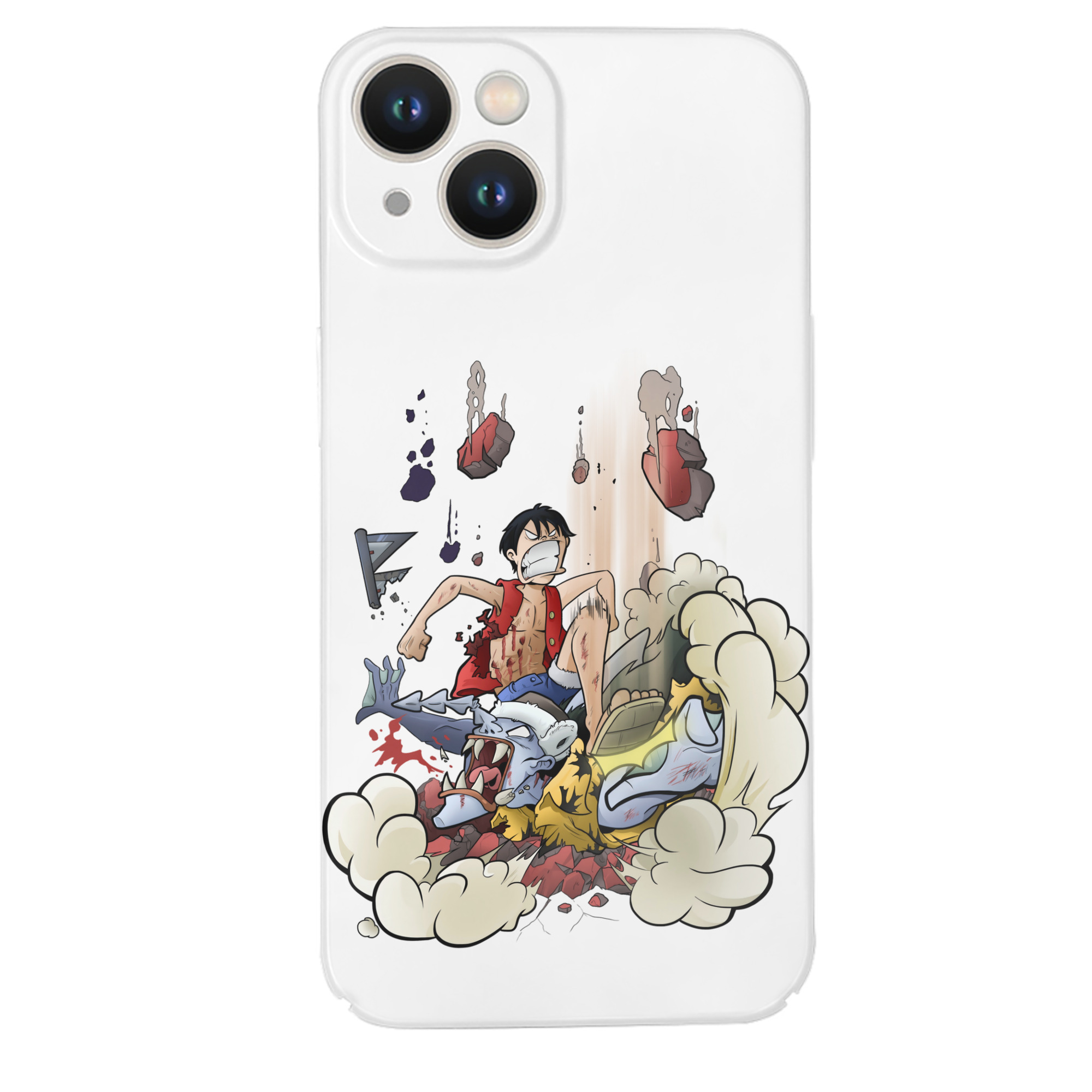 （画像用） ワンピース モンキー・D・ルフィ ONE PIECE Monkey D. Luffy 【iPhone 14シリーズ対応】ハードケース